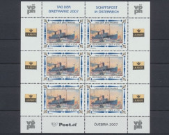 Österreich, Schiffe, MiNr. 2669 Kleinbogen, Postfrisch - Unused Stamps