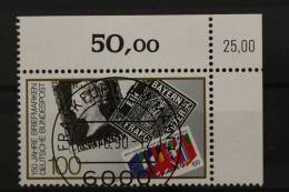 Deutschland (BRD), MiNr. 1479, Ecke Re. Oben, Kbwz, VS F/M, EST - Used Stamps