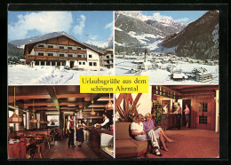 Cartolina Luttach I. Ahrntal, Pension Schwarzbachhof Mit Speisesaal  - Autres & Non Classés