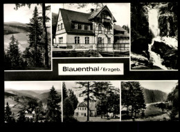 Blauenthal OT V. Eibenstock/Erzgeb., Ortsansichten, Wasserfall - Other & Unclassified