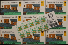 Deutschland (BRD), MiNr. MH 32, 10 Markenheftchen, Postfrisch - Sonstige & Ohne Zuordnung