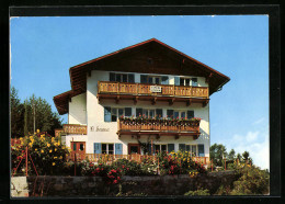 Cartolina Kastelruth, Ansicht Des Hotels Villa Senoner  - Autres & Non Classés