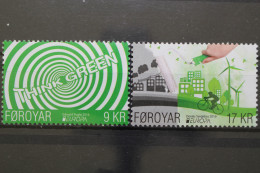 Färöer, MiNr. 859-860, Postfrisch - Isole Faroer
