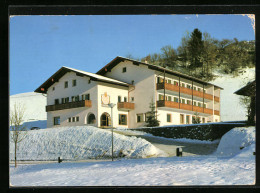 Cartolina Kastelruth, Hotel Solaia, Haus Am Sonnenhang Im Schnee  - Other & Unclassified