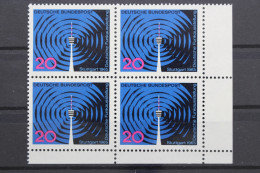 Deutschland, MiNr. 481, Viererblock, Ecke Re. Unten, Postfrisch - Unused Stamps