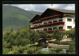 Cartolina Schenna /Meran, Pension Weinmesserhof Mit Schwimmbecken  - Autres & Non Classés