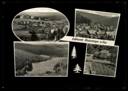 Finsterbergen/Thür. Wald, 4 Ortsansichten - Sonstige & Ohne Zuordnung