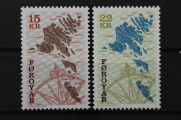 Färöer, MiNr. 379-380, Postfrisch - Faroe Islands