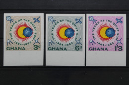 Ghana, MiNr. 170-172 B I, Postfrisch - Ghana (1957-...)