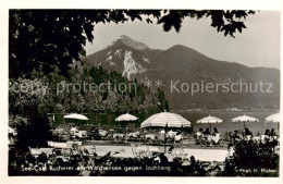 73835096 Walchensee See Cafe Bucherer Mit Jochberg Walchensee - Other & Unclassified