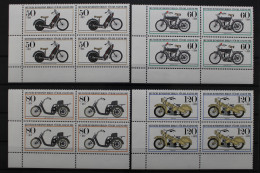 Berlin, MiNr. 694-697, Viererblock, Ecke Links Unten, Postfrisch - Unused Stamps