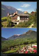 Cartolina Schenna Bei Meran, Hotel Tyrol - Haus, Terrasse  - Other & Unclassified