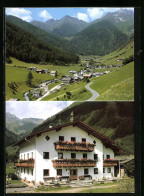 Cartolina Weissenbach /Ahrntal, Pension Familie Niederkofler Sebastian, Ortsansicht  - Andere & Zonder Classificatie