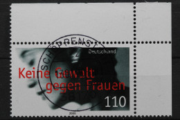 Deutschland (BRD), MiNr. 2093, Ecke Re. Oben, Zentrischer Stempel, EST - Gebraucht