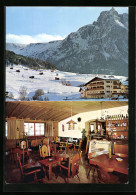 Cartolina Kastelruth, Hotel-Pension Mayr Im Winter  - Other & Unclassified