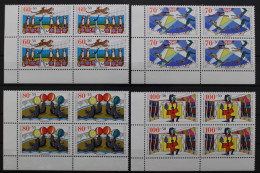 Berlin, MiNr. 838-841, Viererblock, Ecke Links Unten, Postfrisch - Unused Stamps