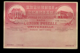 Japan, Tokio, 1877 - 1902, UPU, Postdirektion - Sonstige & Ohne Zuordnung