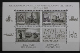 Österreich, MiNr. Block 14, Schwarzdruck, Postfrisch - Blocs & Feuillets