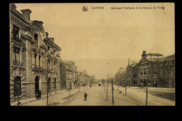 Frankreich, Cambrai, Boulevard Faidherbe Et La Banque De France - Autres & Non Classés