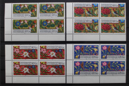 Berlin, MiNr. 744-747 Viererblock, Ecke Links Unten, Postfrisch - Unused Stamps