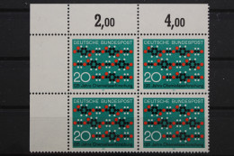 Deutschland, MiNr. 664, Viererblock, Ecke Links Oben, Postfrisch - Unused Stamps