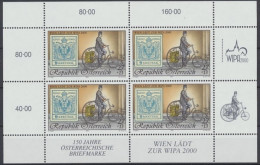 Österreich, MiNr. 2222 I Kleinbogen, Postfrisch - Unused Stamps