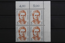 Berlin, MiNr. 833, Viererblock, Ecke Rechts Oben, Postfrisch - Unused Stamps