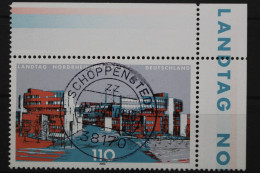 Deutschland (BRD), MiNr. 2110, Ecke Re. Oben, Zentrischer Stempel, EST - Oblitérés