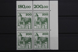 Berlin, MiNr. 540, Viererblock, Ecke Rechts Oben, Postfrisch - Unused Stamps