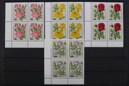 Berlin, MiNr. 680-683, Viererblock, Ecke Links Unten, Postfrisch - Unused Stamps