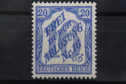 Deutsches Reich Dienst, MiNr. 13, Postfrisch - Dienstzegels