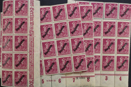 Deutsches Reich Dienst, MiNr. 75, 80 Marken, Postfrisch - Dienstmarken