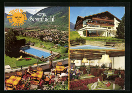 Cartolina Dorf Tirol, Hotel Sonnbichl, Segenbühelstrasse 15, Ortsansicht  - Sonstige & Ohne Zuordnung