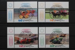 Deutschland (BRD), MiNr. 2031-2034, Ecke Li. Oben, Zentr. VS F/M, EST - Used Stamps