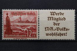 Deutsches Reich, MiNr. W 129, Ungebraucht - Se-Tenant