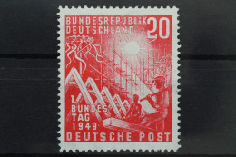 Deutschland (BRD), MiNr. 112 PLF I, Falz - Varietà E Curiosità