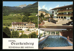 Cartolina Schenna B. Meran, Hotel Starkenberg, Verdinserstrasse 10  - Autres & Non Classés