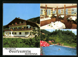 Cartolina Schenna B. Meran, Hotel Pension Grafenstein, Verdinserstrasse 52  - Sonstige & Ohne Zuordnung