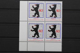 Berlin, MiNr. 800, Viererblock, Ecke Links Unten, Postfrisch - Unused Stamps