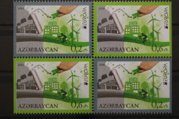 Aserbaidschan, MiNr. 1140-1141 D, Heftchenblatt, Postfrisch - Aserbaidschan