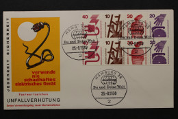 Deutschland (BRD), MiNr. H-Blatt 25, FDC - Zusammendrucke