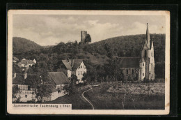 AK Tautenburg I. Thür., Partie An Der Kirche  - Other & Unclassified