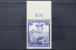 Deutsches Reich, MiNr. 595, Oberrand, Postfrisch - Neufs