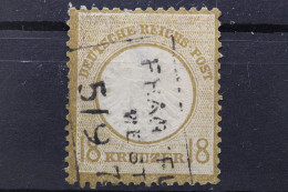 Deutsches Reich, MiNr. 28, Gestempelt, BPP Fotoattest - Used Stamps