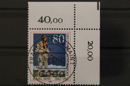 Deutschland (BRD), MiNr. 1314, Ecke Re. Oben, Kbwz, VS F/M, EST - Used Stamps