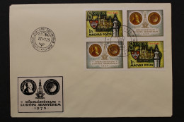 Ungarn, MiNr. 3206 B Zf, Viererblock, FDC - Other & Unclassified