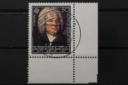 Deutschland (BRD), MiNr. 1249, Ecke Rechts Unten, Zentrischer Stempel - Usati