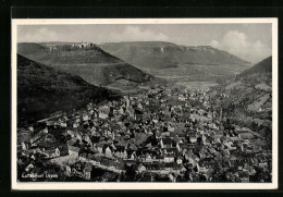 AK Urach, Ortsansicht Aus Der Vogelschau  - Bad Urach