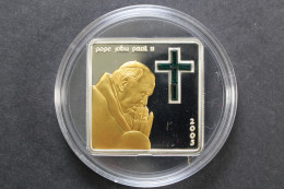 Marianen, 5 Dollar Papst Joh. Paul II, 2005, Polierte Platte / Proof - Other - Oceania