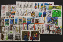 BRD, MiNr. 1709-1771, Jahrgang 1994, Zentrisch VS F/M, Gestempelt - Used Stamps
